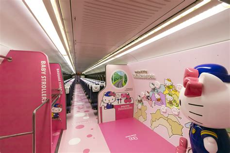 日本hello kitty新干线：可能是世界上最具有少女情怀的列车 旅游