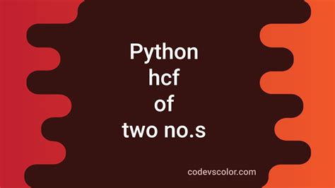 Why My Calculator's HCF Section is Stuck in an Infinite Loop (Python 3.x)