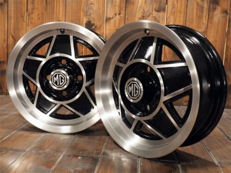 Mg Mgb Gt V8 Le Alloys 5x14 4x114 14 Original Wheels Gkn Stamped From