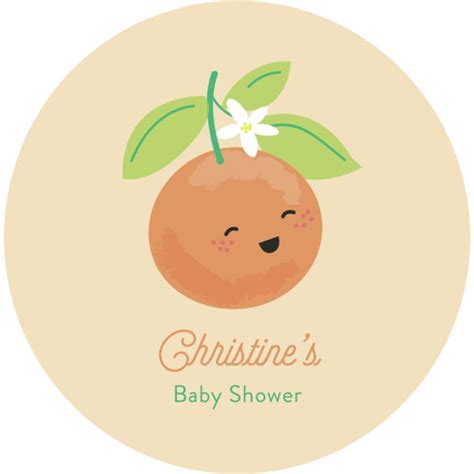 Babe Cutie Baby Shower Stickers By Itsy Belle Studio Minted