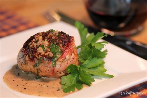 A beef tenderloin (us english), known as an eye fillet in australasia, filet in france, filet mignon in brazil, and fillet in the united kingdom and south africa. Bacon Wrapped Pork Tenderloin Medallions with Pan Sauce - Food, Gluten Free, Recipes, Photos ...