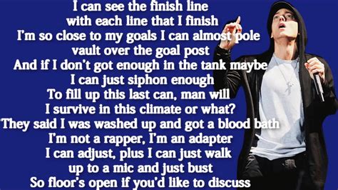 Eminem Survival Lyrics