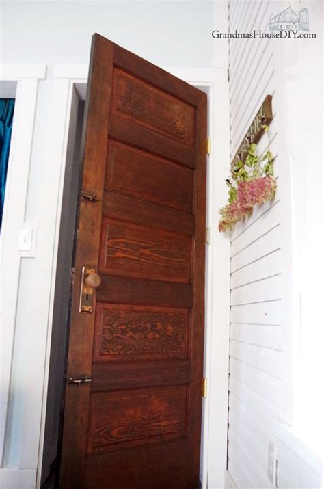 What is the easiest way to strip furniture? How to refinish a 100 year old door by sanding down and ...