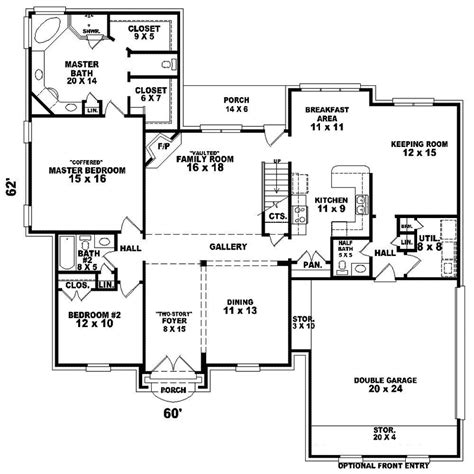 Tanner Traditional Home Plan 087d 1609 House Plans And More