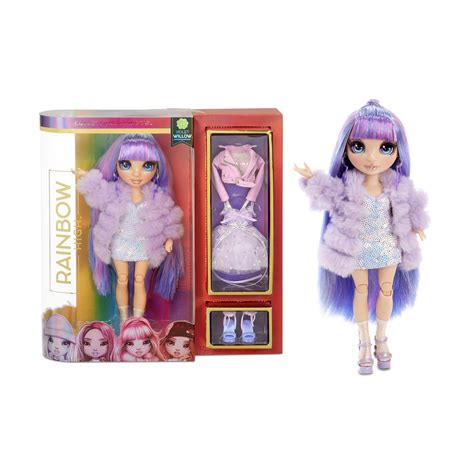 Buy Rainbow High Violet Willow Purple Clothes Fashion Doll With 2