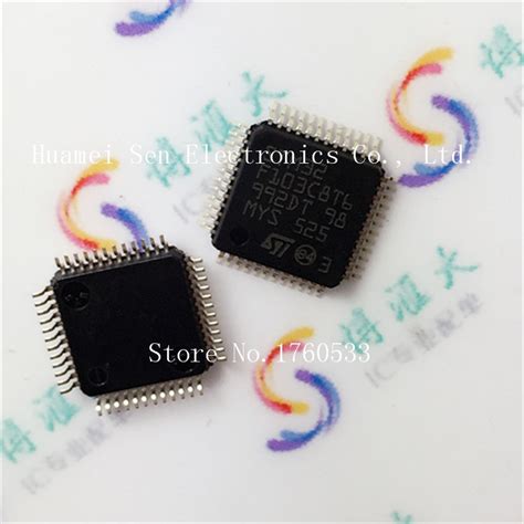 Ic Stm32f103 Stm32f103c8t6 Lqfp48 Original Authentic And New Free