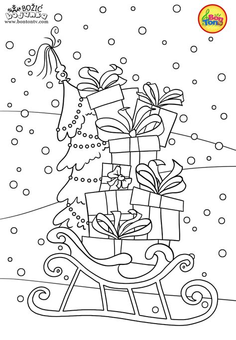 Christmas Coloring Pages Božić bojanke za djecu Free Printables for
