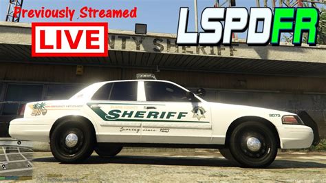 Lspdfr Live 14 Blaine County Sheriff Patrol Ford Cvpi Youtube