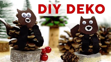 Weihnachtsdeko basteln mit Kindern 🎄 - YouTube