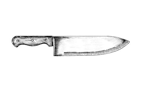 Hand Drawn Cooking Knife Free Image By Rawpixel Com How To Draw