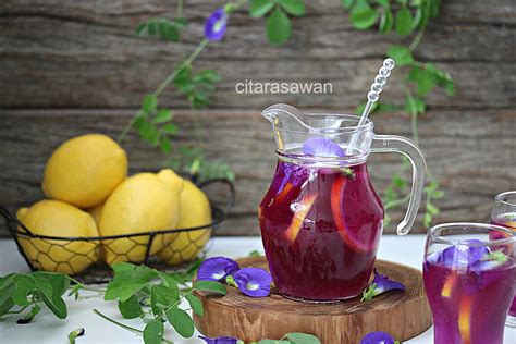 Minuman lemon terbukti memberikan dampak yang positif bagi tubuh anda. Jus Lemon Bunga Telang ~ Resepi Terbaik