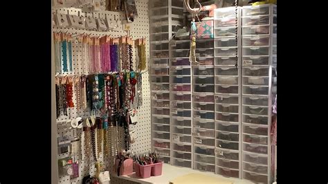 Bead Roomcraft Room Tour Workspace Craft Corner Of Small Business