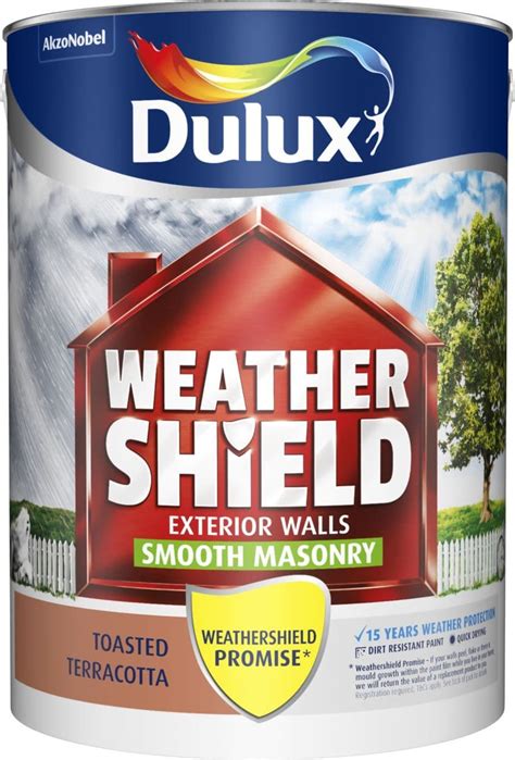 Dulux Weathershield Toasted Terracotta 5l