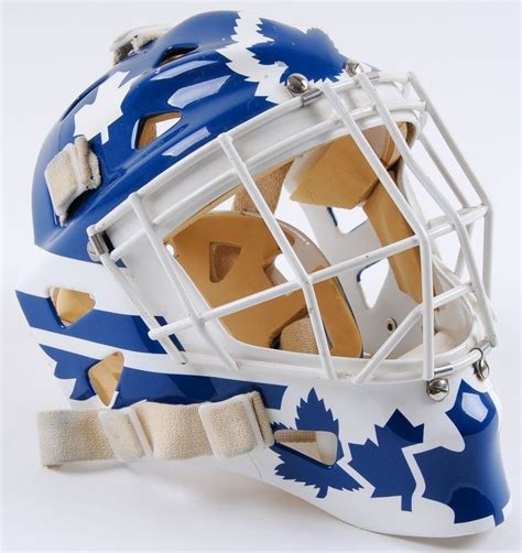 Pin By Big Daddy On Toronto Maple Leaf Goalies Goalie Mask Hockey
