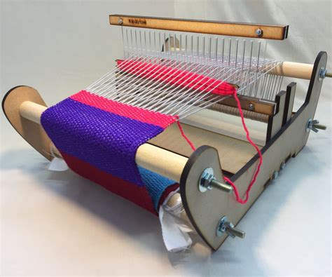 Diy Laser Cut Rigid Heddle Loom Part 2 Weaving With The Rigid Heddle
