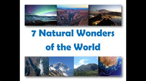 Believed to have been built around 1450 for the emperor pachacuti of the incas, it was. Wonders of the World: 7 Natural Wonders of the World - New ...