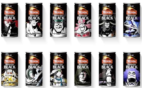 Enormous Cast Of One Piece Characters Take Over Coffee Cans In Japan