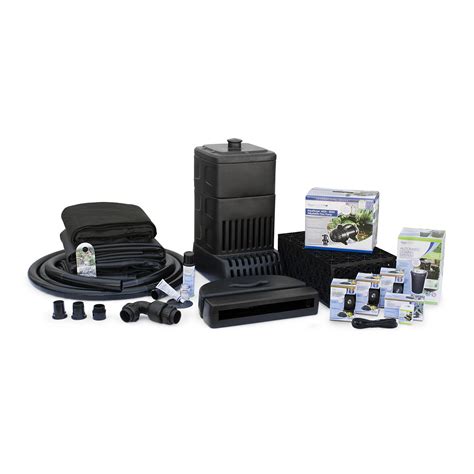 Connect the lights and pump to the aquascape. Aquascape® Large Pondless Waterfall Kit 26' Stream ...