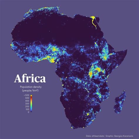 The Population Of Africa Is Unequal Africa Eats