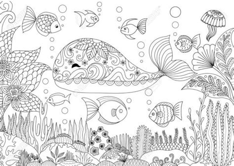 Dibujos Para Colorear Del Día De Los Océanos Colorear Imágenes