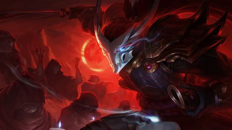 Blood Moon Yasuo Lol Splash Art League Of Legends 4k 2354