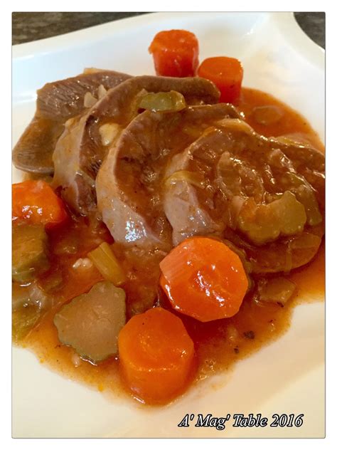 A Mag Table Langue de boeuf au Cookeo