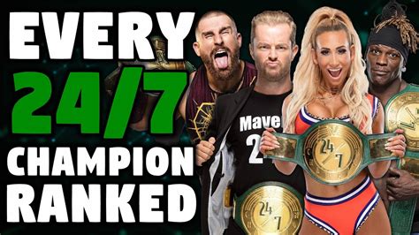 Every Wwe 247 Champion Ranked From Worst To Best Youtube
