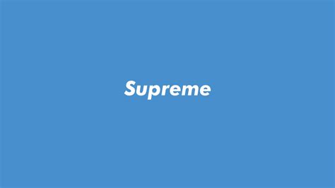 White and blue supreme wallpaper. Supreme Wallpapers (84+ background pictures)