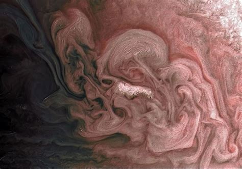 Juno Captures Close Up View Of A Storm On Jupiter