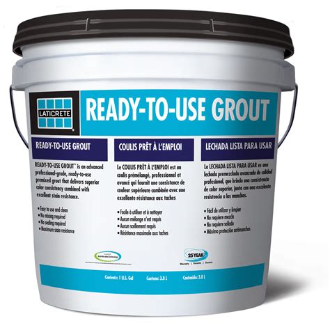 Maybe you would like to learn more about one of these? Ready-To-Use Premixed Grout | Laticrete