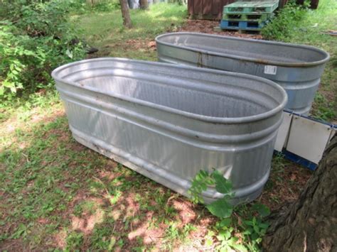 Beblen Country Galvanized Water Trough And The Rg Mason Auctions
