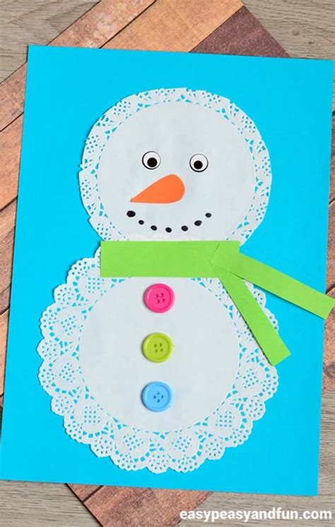 15 Easy And Cute Snowman Crafts For Kids To Make
