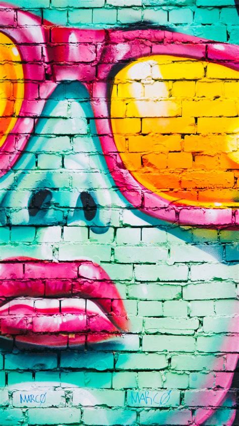 Download Neon Aesthetic Graffiti Iphone Wallpaper