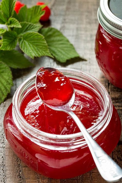 Truly Easy Raspberry Jelly No Pectin Sweet And Savory
