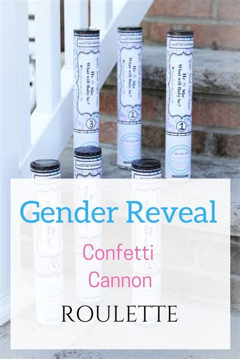 Reveal it in the cam chat. Gender Reveal With Confetti Cannon Roulette (With images ...