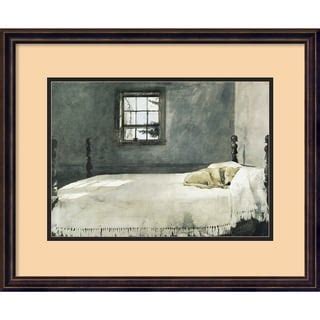 Lufe master bedroom by andrew wyeth canvas art poster and wall art picture print modern family bedroom decor posters 12×18inch(30×45cm) $14.99 $ 14. Andrew Wyeth 'Master Bedroom' Framed Art Print - Overstock ...