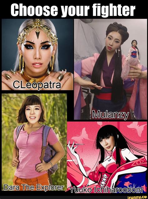 Choose Your Fighter Cleopatra Mulanzy Pe Dara The Explorar Ifunny