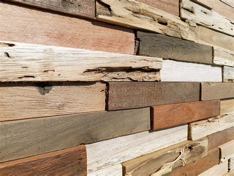 Woodywalls 3d Reclaimed Barn Wood Wall Panels Diy Glue