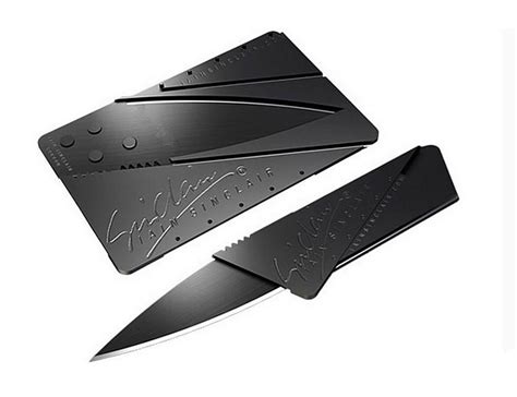 Foldable Credit Card Knife Antigravitygear