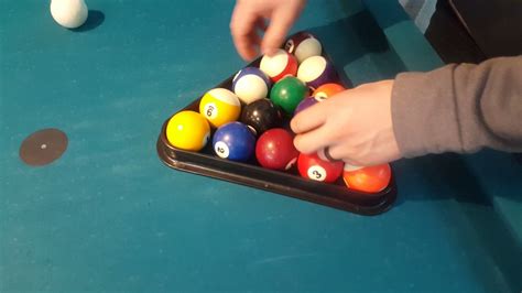 How Should You Rack Pool Balls How To Rack Up Balls Set Up A Pool Or
