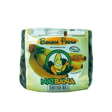 Banana Passa Sem Açúcar Natbanana 200g
