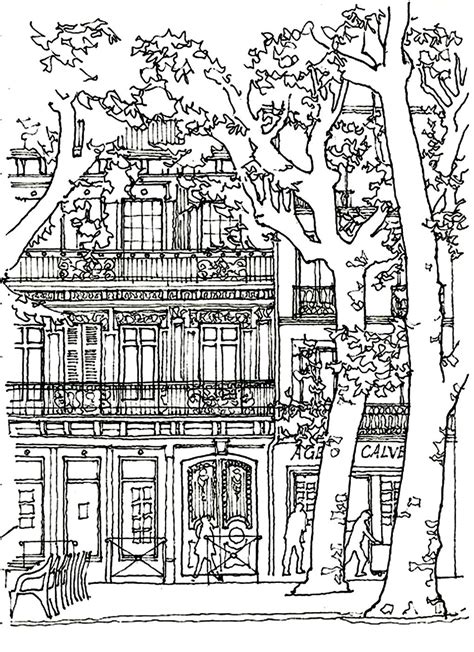 Architecture Coloring Pages The Architect