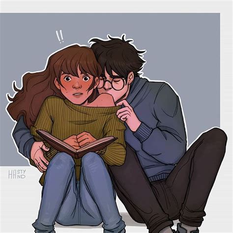 Harry Teasing Hermione Harry And Hermione Harry Potter Images