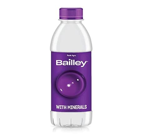 Pet 1 Liter Bailey Mineral Water For Drinking Packaging Type Bottles