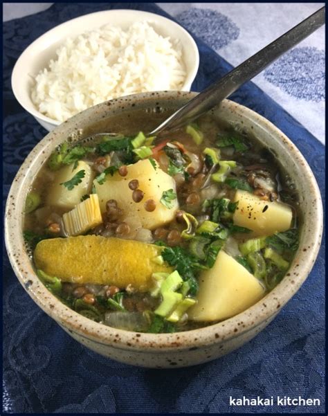 Kahakai Kitchen Ottolenghis Sour Lentil Soup Adas Bil Hamoud For