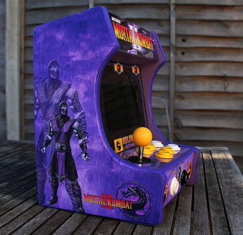 Mortal Kombat Ii Desktop Arcade With Retropie Arcade Arcade