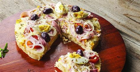 Pizza Portuguesa Reproduza Essa Receita Super Fácil De Fazer