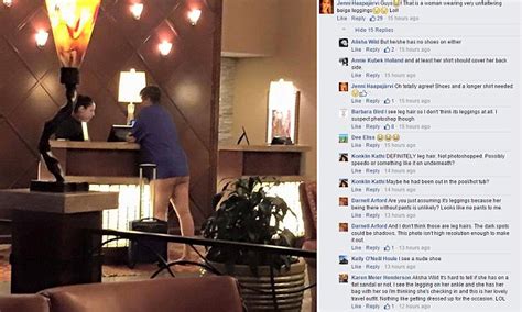 Half Naked Woman At Hotel Check In Desk Causes Uproar On