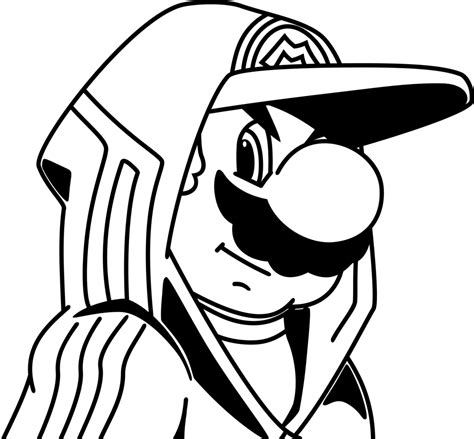 Mario Clipart Outlines Mario Outlines Transparent Free For Download On