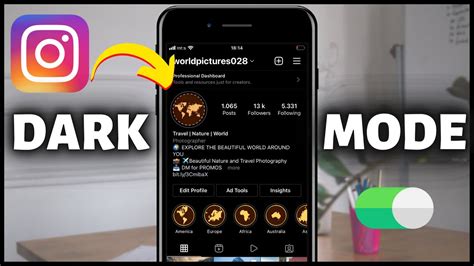 How To Enable Dark Mode On Instagram Youtube